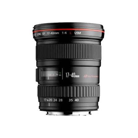 LENTE CANON EF 17-40MM F/4L USM