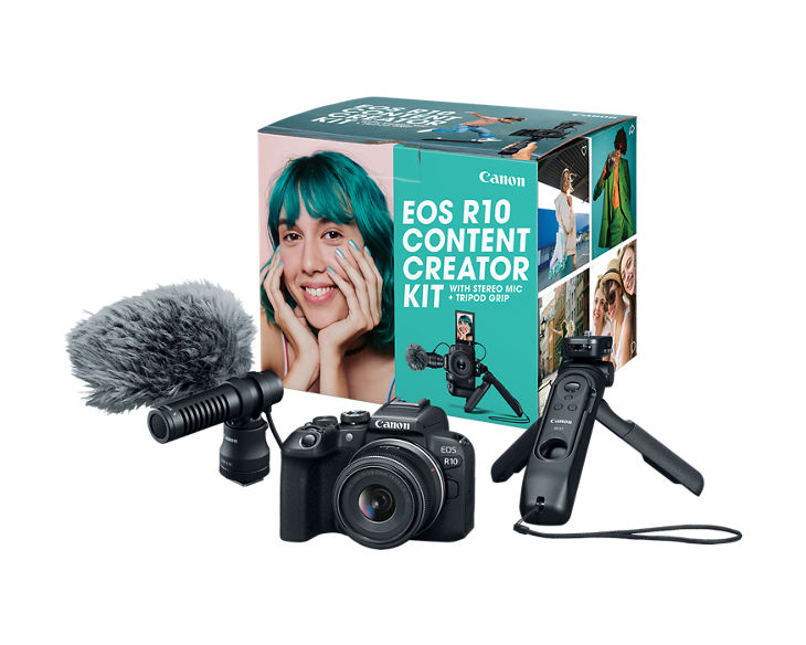 CANON CAMARA R10 KIT CREADOR DE CONTENIDO